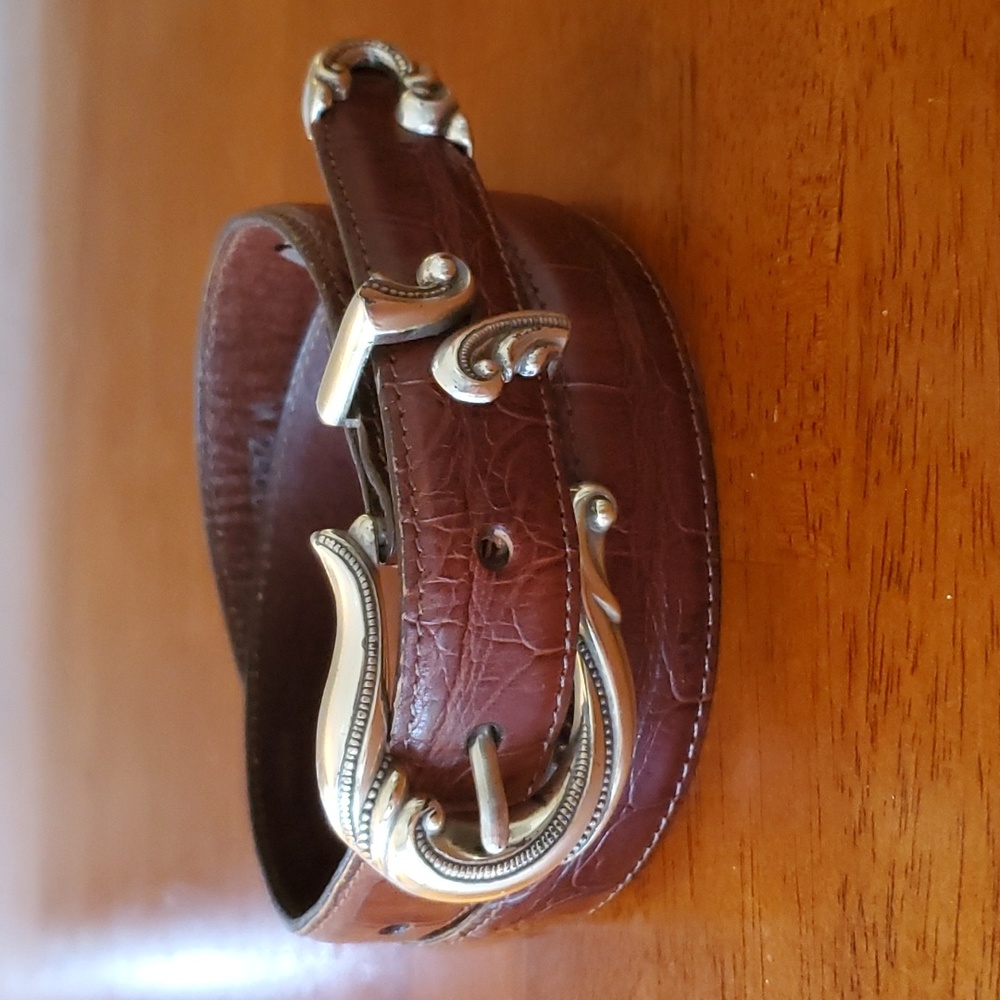 Brighton Brown Leather Belt